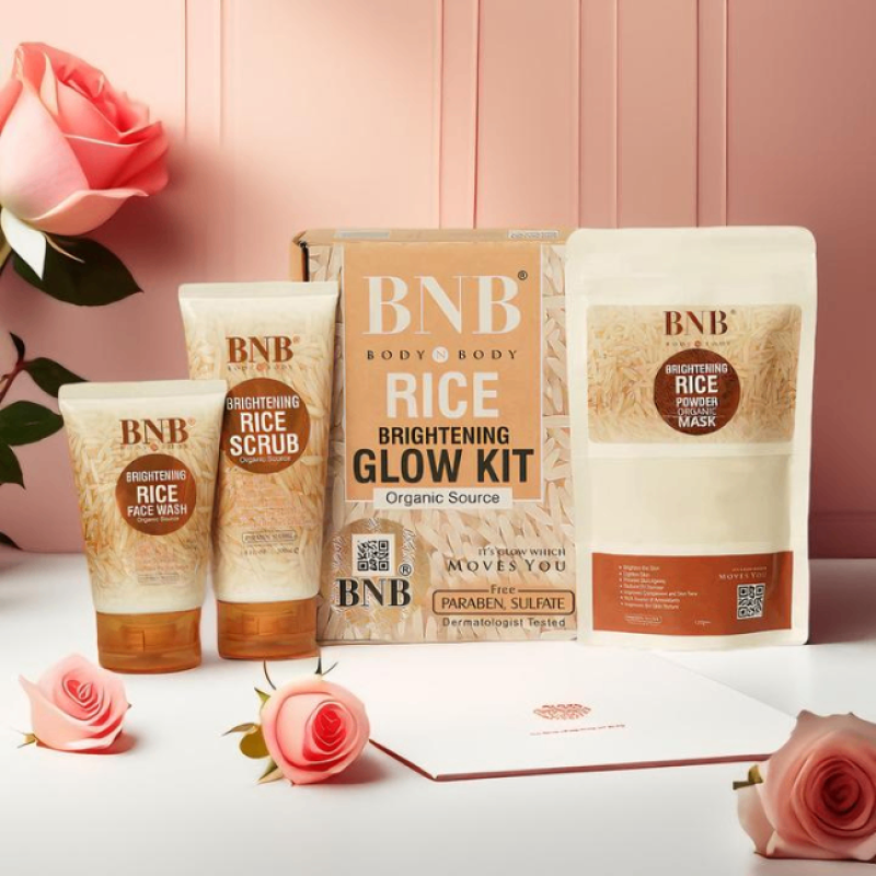 Rice Extract Bright & Glow Kit