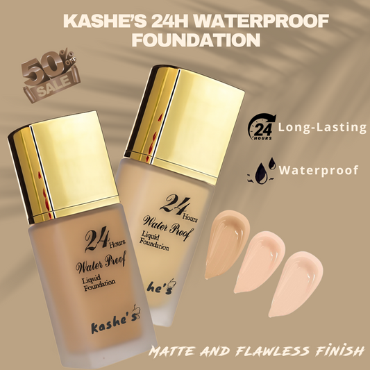 Kashee 24 Hours Waterproof Foundation