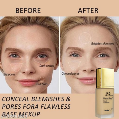 Kashee 24 Hours Waterproof Foundation
