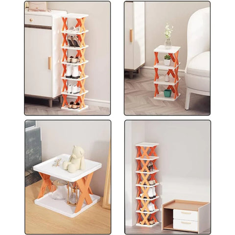 Multilayer Folding Shoes Rack Organizer