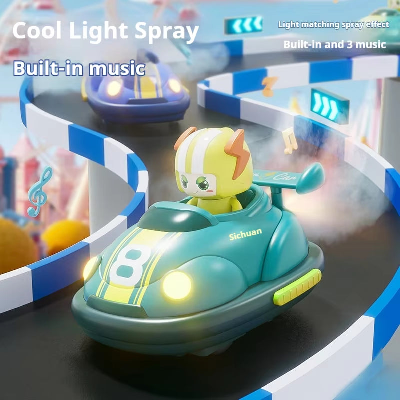 Remote Control 2-Player Bumper Football Car